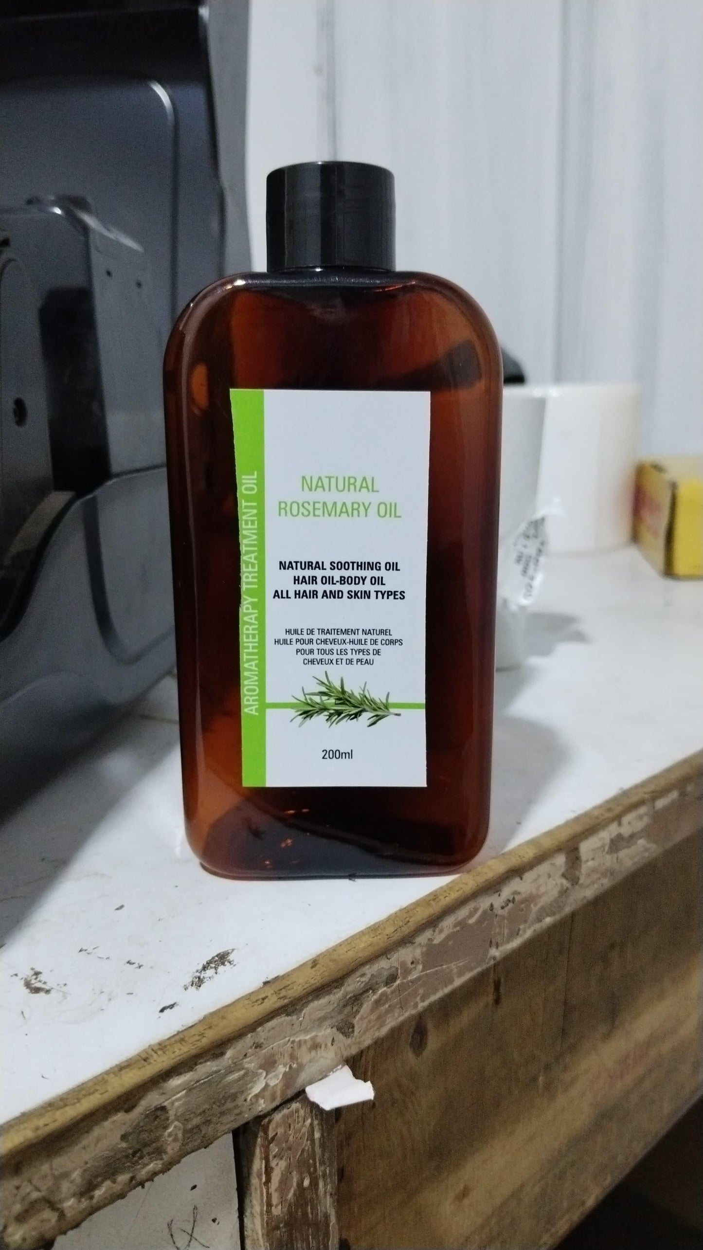 100% Authentic and Organic Rosemary Oil for Hair Growth.