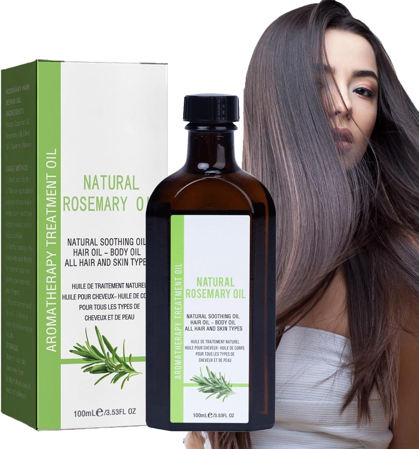100% Authentic and Organic Rosemary Oil for Hair Growth.
