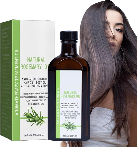100% Authentic and Organic Rosemary Oil for Hair Growth.